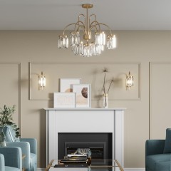 Бра хрустальное Vassa 4987/1W