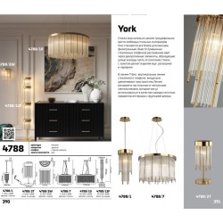 Подвесной светильник с 1 плафоном Odeon Light 4788/1 YORK под лампу 1xE14 1*40W