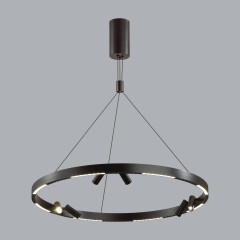 Подвесной светильник Раздельн включение с ПДУ LED 103W 9270Лм 3000K Odeon Light BEVEREN 6683/103L