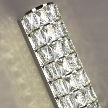 4927/8WL L-VISION ODL24 483 хром/металл/хрусталь Настенный светильник LED 8W 4000K 463Лм PANTA