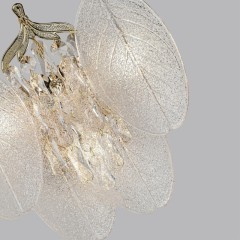 5049/3W HALL ODL24 511 золото/прозрачный/металл/хрусталь/стекло Бра E14 3*40W TEARS