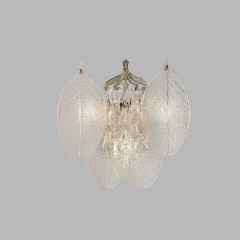 5049/3W HALL ODL24 511 золото/прозрачный/металл/хрусталь/стекло Бра E14 3*40W TEARS