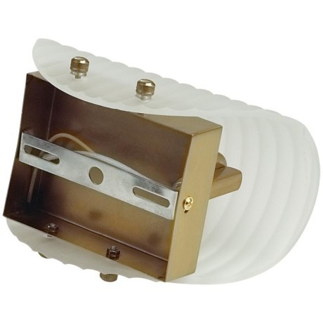 6571/1W NEOCLASSI LN24 медный/белый/металл/стекло Бра E14 1*60W 220V FIORO