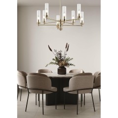 Люстра потолочная Lumion 5274/8C KAMILLA под лампы 8xE14 8*40W