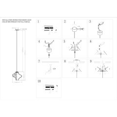  Подвес LED x 3W 4000K ORDI 5108/3L