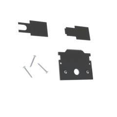 135246Y УЦЕНКА(НЕВОЗВРАТНЫЙ ТОВАР) NT24 123 черный Заглушка торцевая для шинопровода арт.135242; 135244 IP20 FLUM