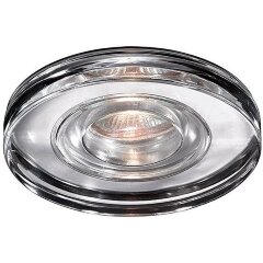 Встраиваемый светильник Novotech 369883 AQUA IP54 под лампу 1xGU5.3 50W