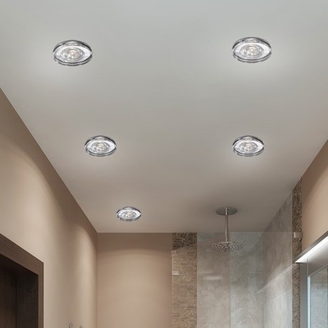 Встраиваемый светильник Novotech 369883 AQUA IP54 под лампу 1xGU5.3 50W