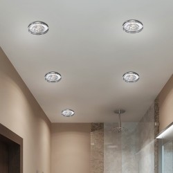 Встраиваемый светильник Novotech 369883 AQUA IP54 под лампу 1xGU5.3 50W