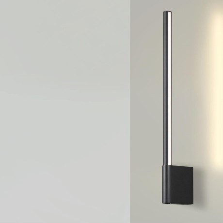 359311 OVER NT24 000 черный Светильник настенный диммируемый со сменой цв.температуры (выключатель) IP20 LED 7W 2700/4000K/6000K 220-240V FERMO