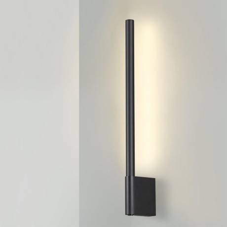 359311 OVER NT24 000 черный Светильник настенный диммируемый со сменой цв.температуры (выключатель) IP20 LED 7W 2700/4000K/6000K 220-240V FERMO