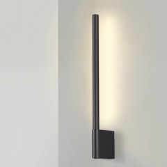 359311 OVER NT24 000 черный Светильник настенный диммируемый со сменой цв.температуры (выключатель) IP20 LED 7W 2700/4000K/6000K 220-240V FERMO