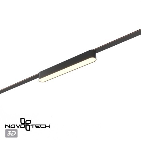 359462 Трековый ременный светодиодный SMART светильник c доп. механическим перекл. цветности Novotech EASY CRI90+ 3000-6000К 460Лм 110° 12W TUYA, Алиса, Wi-Fi