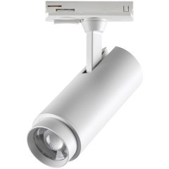 Однофазный двужильный светодиодный трековый светильник Novotech 359026 NAIL пер.3000;4000;6000К 1105Лм CRI85+ 15-60° 5W-9W-13W