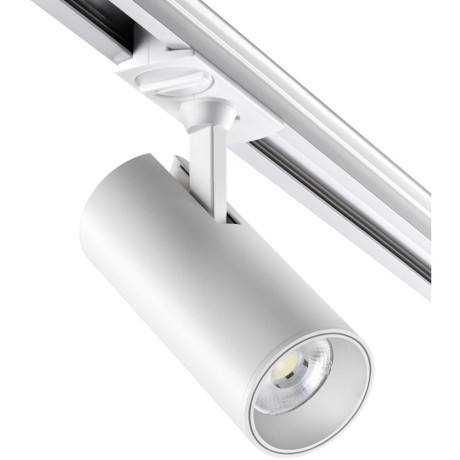 Трехжильный однофазный трековый светодиодный светильник Novotech SELENE 359159 2300лм 24Вт