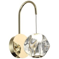 5085/5WL L-VISION ODL25 золото/прозрачный/металл/акрил Бра LED 5W 4000K 240Лм JEMSTONE