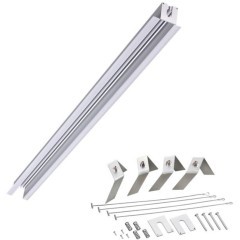 358090 PORT NT19 055 алюминий Встраиваемый профиль, длина 1м IP20 SABRO