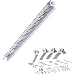 358090 PORT NT19 055 алюминий Встраиваемый профиль, длина 1м IP20 SABRO