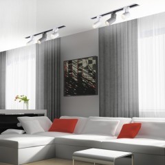 358090 PORT NT19 055 алюминий Встраиваемый профиль, длина 1м IP20 SABRO