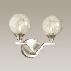 4567/2W УЦЕНКА VINTAGE LN22 0 никель Бра G9 2*40W 220V ALMA