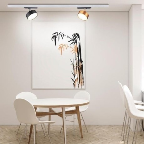 Трехжильный однофазный трековый светодиодный светильник Novotech PROMETA 358757 2100лм 24Вт