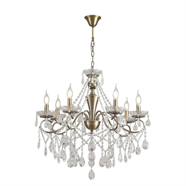 8346/7 Люстра потолочная Lumion CLASSI E14 280W 220V LUINA