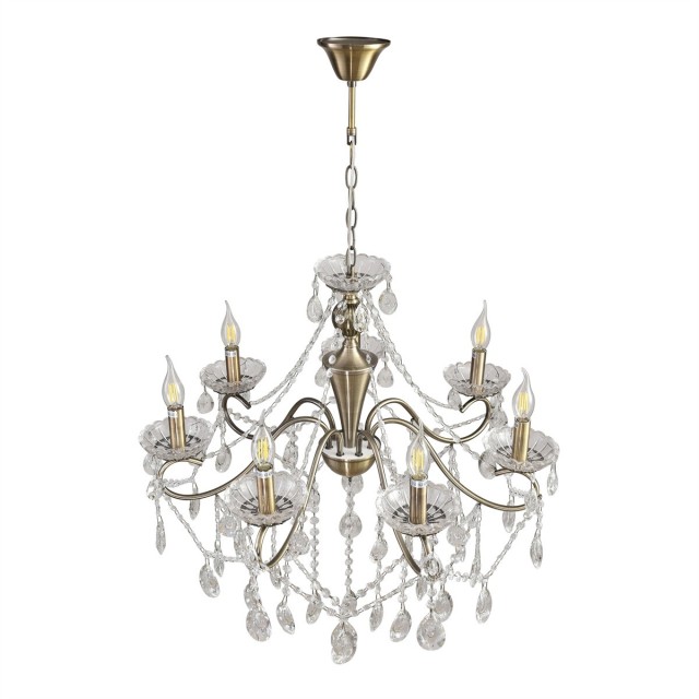 8346/7 Люстра потолочная Lumion CLASSI E14 280W 220V LUINA
