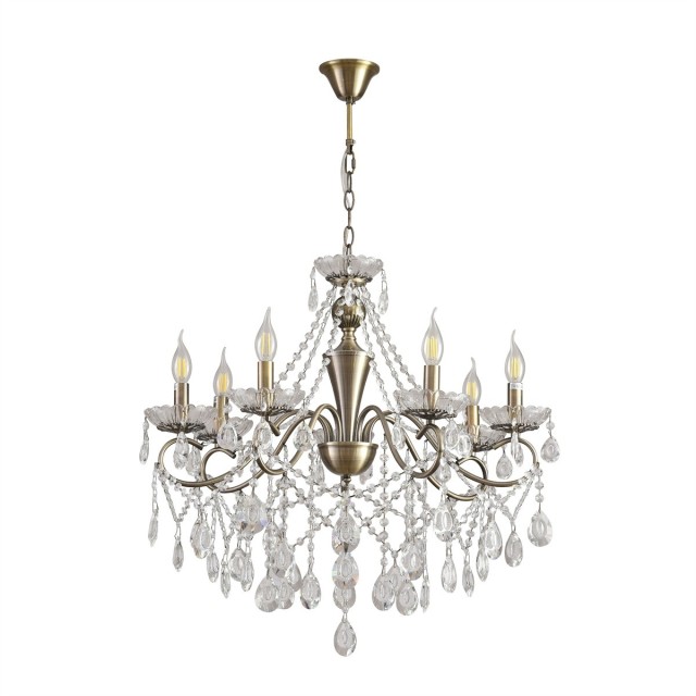 8346/7 Люстра потолочная Lumion CLASSI E14 280W 220V LUINA