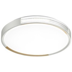 7612/ELN Круглый светильник диаметром 49см с переключением цвет. температуры на драйвере 76Вт 7105Лм 3000;4000;6000K CRI80 IP43 CCT SONEX VELIO