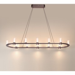 Подвесной светильник IP20 LED 69W 3830Лм 3000K 180° DEFANCE 7143/65L