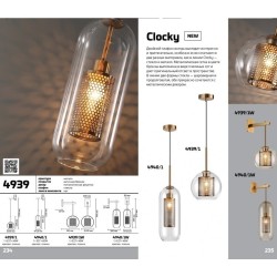 Подвесной светильник Odeon Light 4939/1 CLOCKY под лампу 1xE27 1*40W