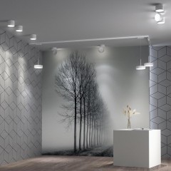 Трехжильный однофазный трековый светодиодный светильник Novotech PROMETA 358767 2600лм 30Вт