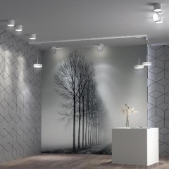 Трехжильный однофазный трековый светодиодный светильник Novotech PROMETA 358767 2600лм 30Вт