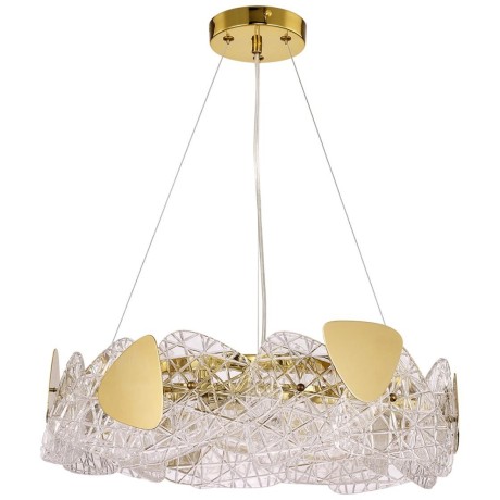 6582/6 NEOCLASSI LN24 золотой/прозрачный, золотой металл/стекло, металл Люстра подвесная E14 6*40W 220V QUEENY