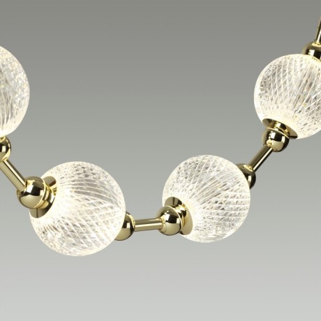 Подвесной дизайнерский светильник Odeon Light LED 48W 4000K 2640Лм CRYSTAL 5008/48L