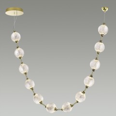 Подвесной дизайнерский светильник Odeon Light LED 48W 4000K 2640Лм CRYSTAL 5008/48L