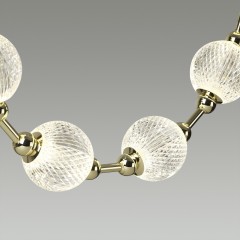 Подвесной дизайнерский светильник Odeon Light LED 48W 4000K 2640Лм CRYSTAL 5008/48L