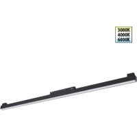 359621 Трековый светильник Novotech SHINO с переключ. цв. темпер. IP20 LED Ra90 Lm1350 3000К\4000К\6000К 30W 48V FLUM