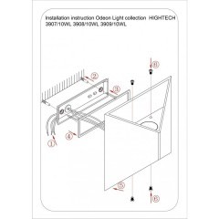 Архитектурная подсветка Tibro 3909/10WL