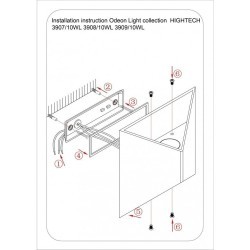 Архитектурная подсветка Tibro 3909/10WL