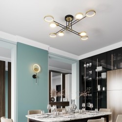 Люстра потолочная Odeon Light 4320/75CL DENZEL светодиодная LED 65W