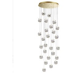 Люстра каскадная LED 120W 4000K 5500Лм Odeon Light JEMSTONE 5085/120L