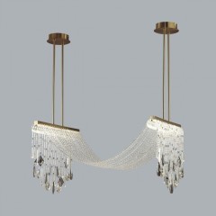 Люстра LED 48W 3000K 2239Лм Odeon Light AFINA 5420/48L