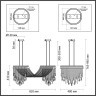 Люстра LED 48W 3000K 2239Лм Odeon Light AFINA 5420/48L