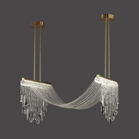 Люстра LED 48W 3000K 2239Лм Odeon Light AFINA 5420/48L