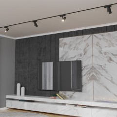 359270 Трековый магнитный светодиодный светильник Novotech SMAL 48V CRI90+ 3000К 680Лм 24° 8W