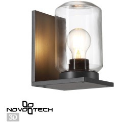 Уличный настенный светильник Novotech IP54 E27 18W FRAN 370945