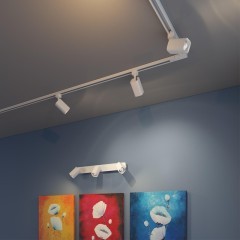 Трехжильный однофазный трековый светильник Novotech GUSTO 370552