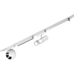 359073 Трековый магнитный светодиодный светильник Novotech SMAL 48V CRI90+ 4000К 720Лм 90° 12W