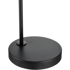 8037/1T MODERNI LN24 черный/серый/золотой, металл/текстиль Настольная лампа Е27 60W 220V ELSA